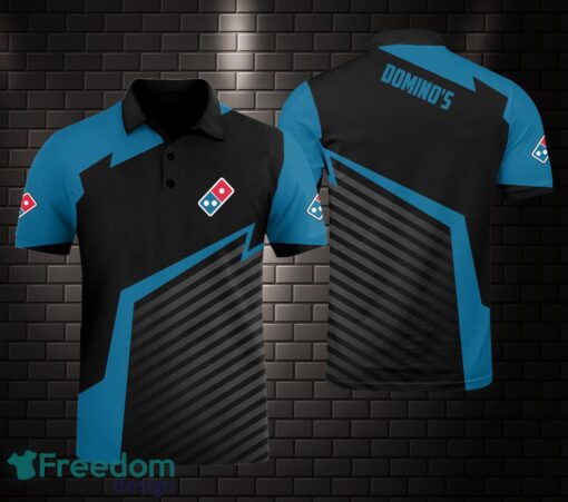 domino's pizza AOP 3D Polo Shirt Unique Gift Golf Polo Shirt Product Photo 1