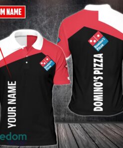 domino’s pizza Team Working Shirt 3D Polo Shirt Golf Polo Custom Name