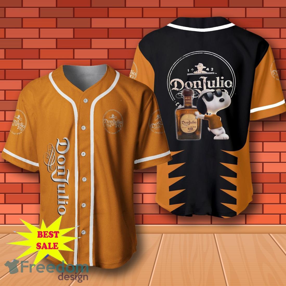 Don Julio Snoopy Baseball Jersey for All Genders image Don Julio Snoopy Baseball Jersey for All Genders Product Photo 1