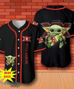 Dos Equis Baby Yoda Baseball Jersey for All Genders