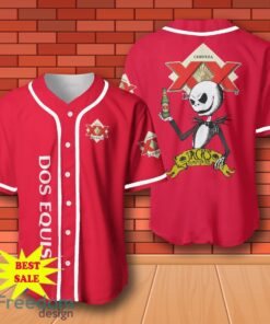 Dos Equis Halloween Jack Skellington Nightmare Baseball Jersey for All Genders
