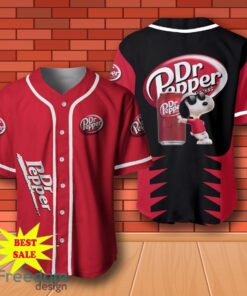 Dr Pepper Snoopy Baseball Jersey for All Genders