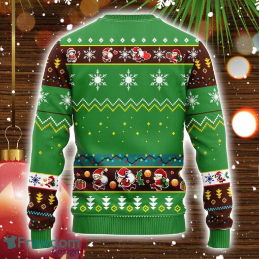 Dragon Ball Kid Ugly Christmas Sweater Brown Green 1 Amazing Gift Cute Christmas Gift Product Photo 2