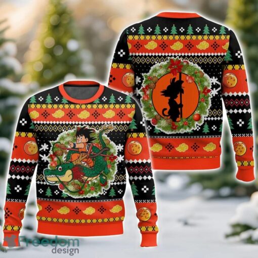 Dragon Ball Z Christmas Ugly Christmas Sweater 3D All Printed Sweater Christmas Gift Product Photo 1