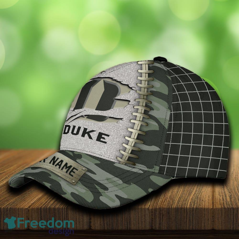 Duke Blue Devils 3D Hat And Cap Beach Design Camo Green For Fans Gift Custom Name image Duke Blue Devils 3D Hat And Cap Beach Design Camo Green For Fans Gift Custom Name - Duke Blue Devils 3D Hat And Cap Camo_3