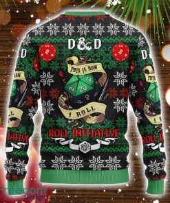 Dungeons & Dragons This Is How I Roll Ugly Christmas Sweater Xmas Family Gift Product Photo 2