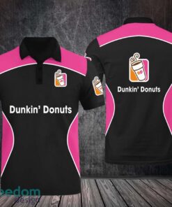 Dunkin’ Donuts 3D Polo Shirt For Golf Lovers