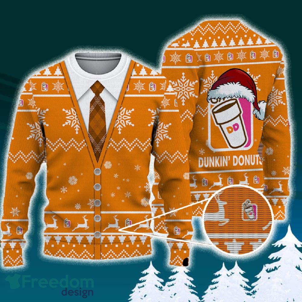 Dunkin’ Donuts Vest Collar 3D Ugly Christmas Sweater For Men Women Fans Gift Christmas image Dunkin’ Donuts Vest Collar 3D Ugly Christmas Sweater For Men Women Fans Gift Christmas - Dunkin’ Donuts Vest Collar 3D Ugly Christmas Sweater For Men Women Fans Gift Christmas