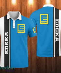 edeka  AOP 3D Polo Shirt Unique Gift Golf Polo Shirt Blue