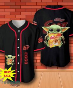 Eggo Baby Yoda Baseball Jersey for All Genders