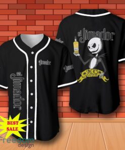 El Jimador Halloween Jack Skellington Nightmare Baseball Jersey for All Genders