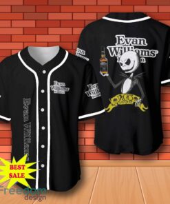 Evan Williams Halloween Jack Skellington Nightmare Baseball Jersey for All Genders