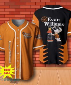 Evan Williams Snoopy Baseball Jersey for All Genders