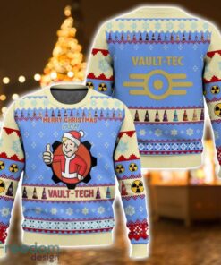 Fallout “Merry Christmas From Vault-Tech” Ugly Christmas Sweater 3D All Printed Sweater Christmas Gift