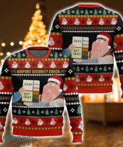 Family Guy meme “Security Check” Christmas Ugly Christmas Sweater 3D All Printed Sweater Christmas Gift