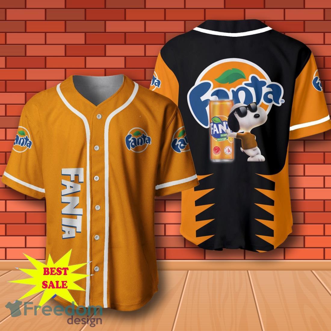 Fanta Snoopy Baseball Jersey for All Genders image Fanta Snoopy Baseball Jersey for All Genders Product Photo 1