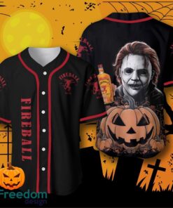 Fireball Michael Myers Halloween Costume Baseball Jersey For Men And Women