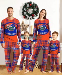 Florida Gators Custom Name Pajamas Set For Family Sport Team Pajamas Christmas Gift