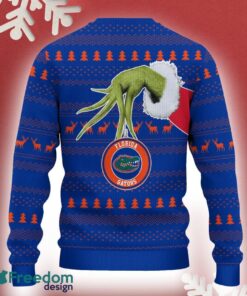Florida Gators Grinch Driving Funny 3D Ugly Christmas Sweater For Men Women - Florida Gators Christmas Sweater Grinch Driving Photo 3