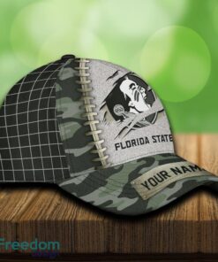 Florida State Seminoles 3D Hat And Cap Beach Design Camo Green For Fans Gift Custom Name image Florida State Seminoles 3D Hat And Cap Beach Design Camo Green For Fans Gift Custom Name - Florida State Seminoles 3D Hat And Cap Camo_4