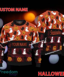 Florida State Seminoles Personalized Halloween Ugly Christmas Sweater Gift Holidays