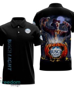 Freddy Krueger Busch Light Halloween Polo Shirt Wardrobe For Men Women Gift Holidays