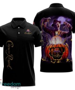 Freddy Krueger Crown Royal Halloween Polo Shirt Comfy For Men Women Gift Holidays