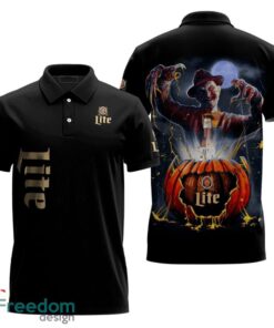Freddy Krueger Miller Lite Halloween Polo Shirt Party For Men Women Gift Holidays