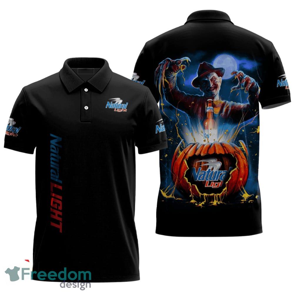 Freddy Krueger Natural Light Halloween Polo Shirt Stitch For Men Women Gift Holidays image Freddy Krueger Natural Light Halloween Polo Shirt Stitch For Men Women Gift Holidays - Freddy Krueger Natural Light Halloween Polo Shirt Stitch For Men Women Gift Holidays