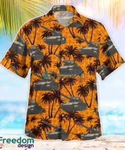 French Army AMX-30B Main Battle Tank Hawaiian Shirt Summer Beach Shirt Product Photo 2