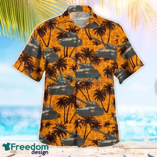 French Army AMX-30B Main Battle Tank Hawaiian Shirt Summer Beach Shirt Product Photo 2