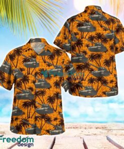 French Army AMX-30B Main Battle Tank Hawaiian Shirt Summer Beach Shirt