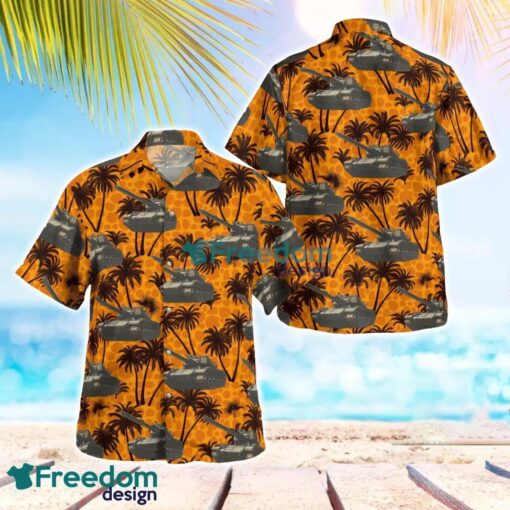 French Army AMX-30B Main Battle Tank Hawaiian Shirt Summer Beach Shirt Product Photo 1