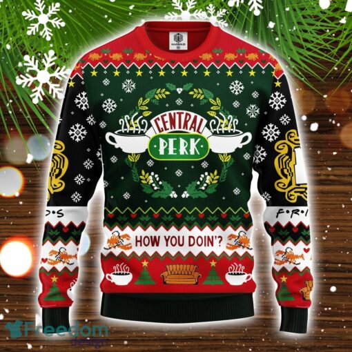 Friends Tv Show Ugly Christmas Sweater Amazing Gift Cute Christmas Gift Product Photo 1