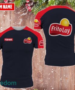 frito-lay Team Working Shirt 3D Polo Shirt Golf Polo Custom Name