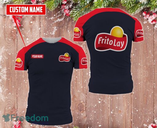 frito-lay Team Working Shirt 3D Polo Shirt Golf Polo Custom Name Product Photo 1