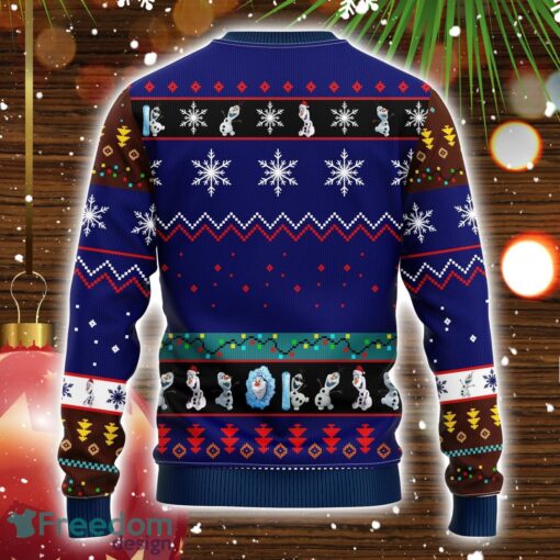 Frozen Ugly Christmas Sweater Blue 1 Amazing Gift Christmas Holiday Gift Product Photo 2