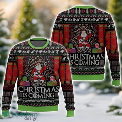 Game of Thrones, Christmas is coming Ugly Christmas Sweater 3D All Printed Sweater Christmas Gift Product Photo 1