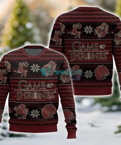 Game of Thrones Ugly Christmas Sweater For Men And Women Christmas Holiday Gift