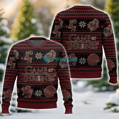 Game of Thrones Ugly Christmas Sweater For Men And Women Christmas Holiday Gift Product Photo 1