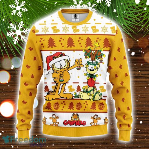 Garfield Ugly Christmas Sweater Amazing Gift Christmas Holiday Gift Product Photo 2