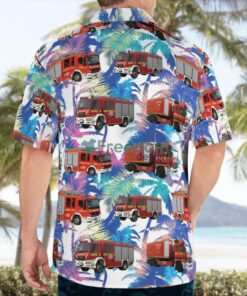 Germany, Munich Volunteer Fire Department Hawaiian Shirt Product Photo 2