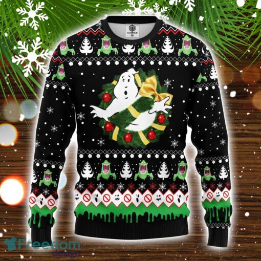 Ghostbuster Ugly Christmas Sweater Amazing Gift Christmas Holiday Gift Product Photo 1