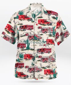 Gilbert, Arizona, Gilbert Fire Department Hawaiian Shirt Product Photo 2