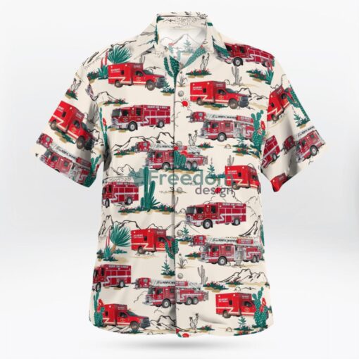Gilbert, Arizona, Gilbert Fire Department Hawaiian Shirt Product Photo 2