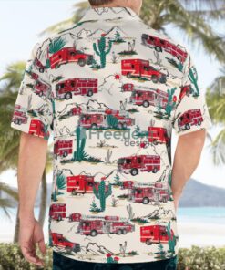 Gilbert, Arizona, Gilbert Fire Department Hawaiian Shirt Product Photo 4