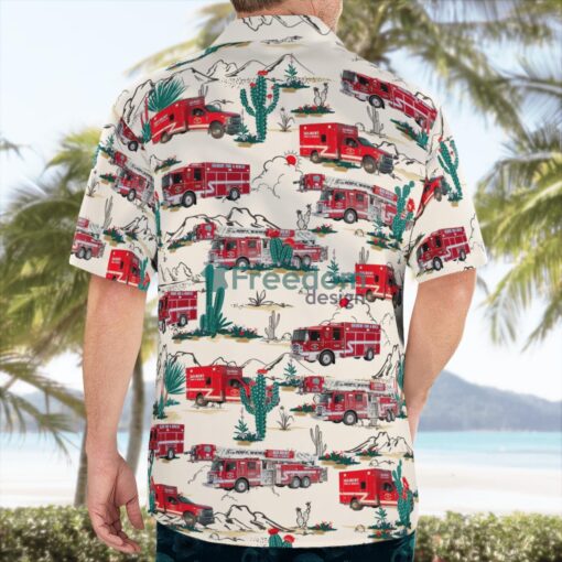Gilbert, Arizona, Gilbert Fire Department Hawaiian Shirt Product Photo 4