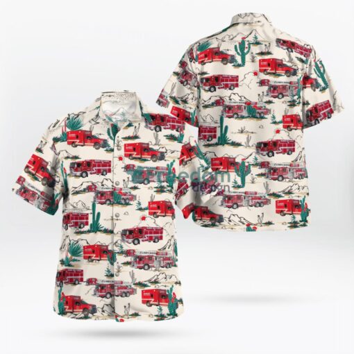 Gilbert, Arizona, Gilbert Fire Department Hawaiian Shirt Product Photo 1