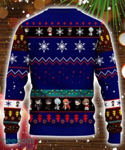 Gintama Ugly Christmas Sweater Blue 1 Amazing Gift Christmas Holiday Gift Product Photo 2