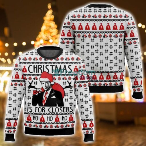 Glengarry Glen Ross Christmas Ugly Sweater 3D Printed Sweater Christmas Gift Product Photo 1